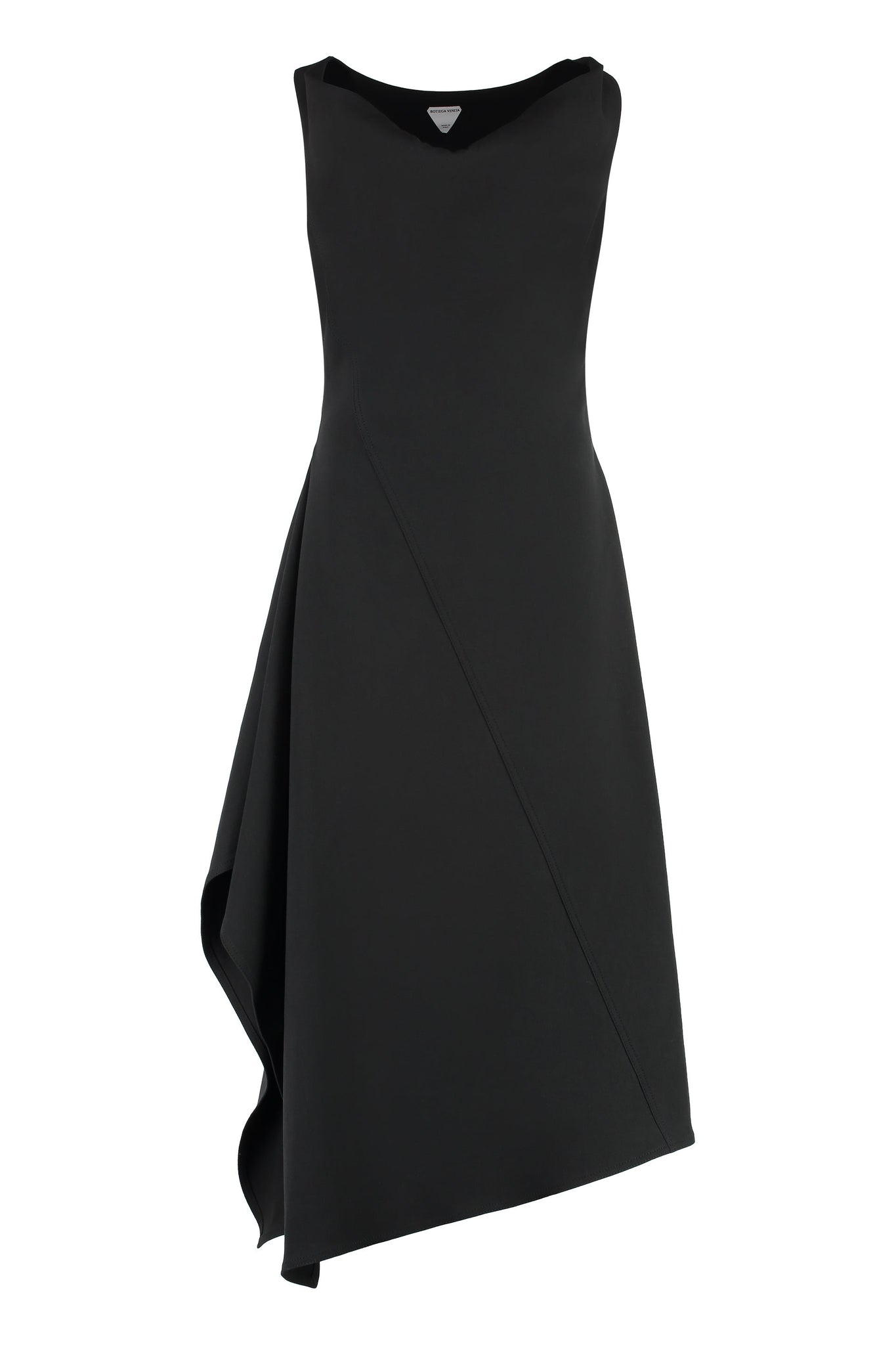 BOTTEGA VENETA Cotton Dress with Side Slit
