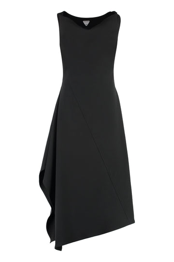 BOTTEGA VENETA Cotton Dress with Side Slit