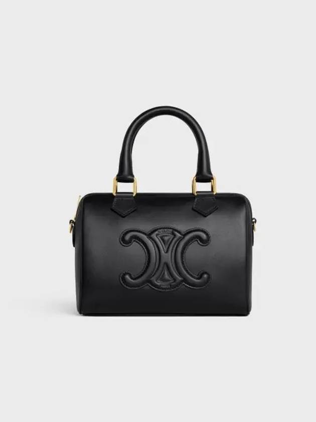 CELINE Boston Small Smooth Calfskin Tote Bag Black