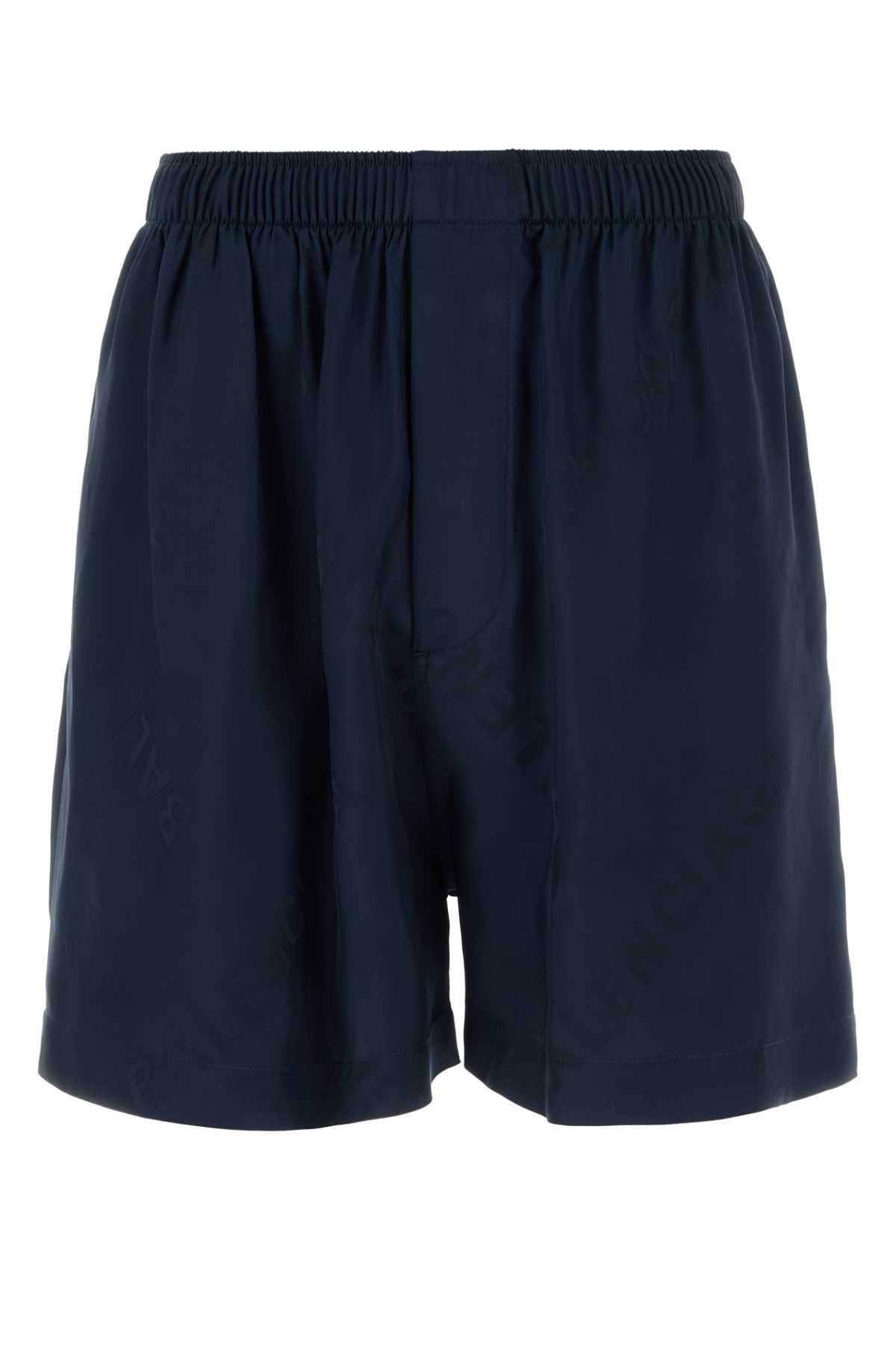 BALENCIAGA Satin Mini Bermuda Shorts for Men