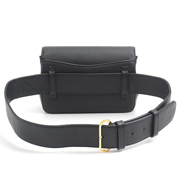 Chanel Caviar Skin Waist Bag Black