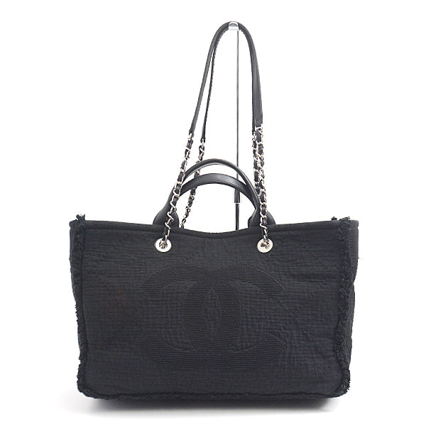 Chanel Canvas Deauville 2WAY Tote Bag