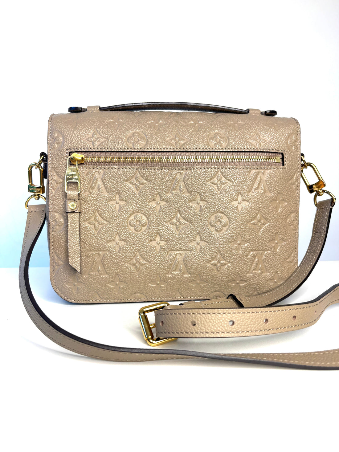 Louis Vuitton Empreinte Pochette Metis Tourterelle Shoulder Bag - Preloved (like new)