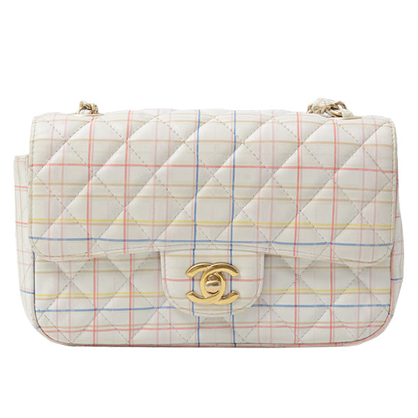 Chanel Matelasse Chain Shoulder Bag Check