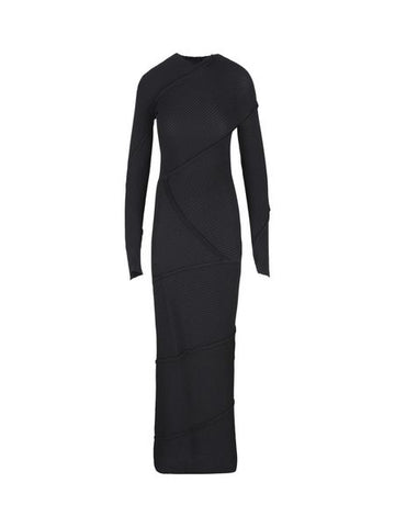 BALENCIAGA Spiral Maxi Dress