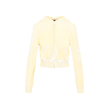 BALENCIAGA Fitted Zip-Up Hoodie