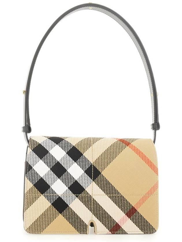 Burberry Snip Check Shoulder Bag Sand