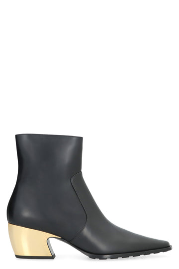 BOTTEGA VENETA Leather Tex Ankle Boots for Women - FW23