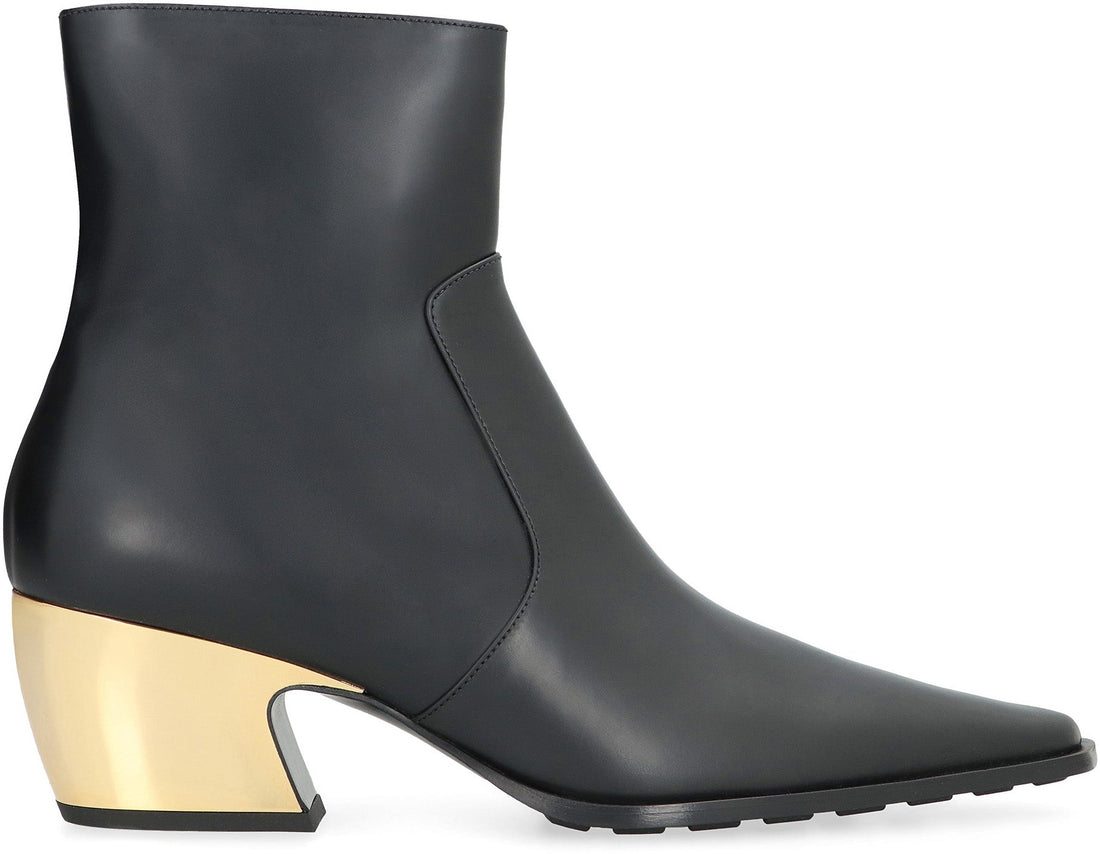 BOTTEGA VENETA Leather Tex Ankle Boots for Women - FW23