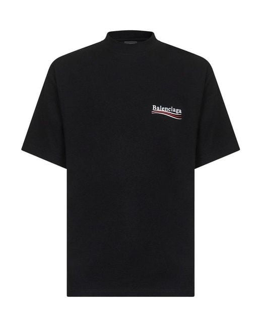 BALENCIAGA Classic Logo T-Shirt for Men - FW25 Edition