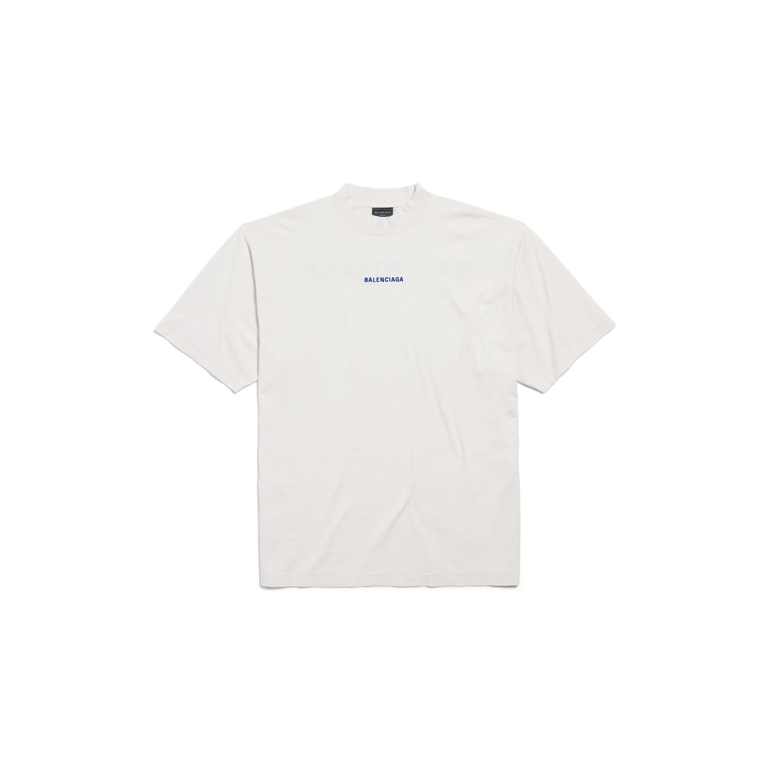 BALENCIAGA Distressed Crew-Neck T-Shirt for Men