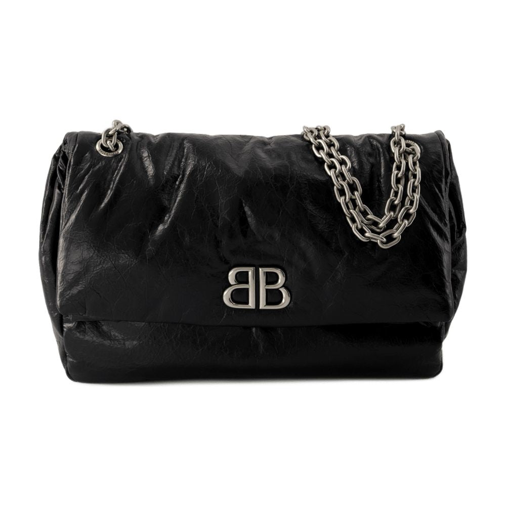 BALENCIAGA Monaco Mini Hobo Handbag