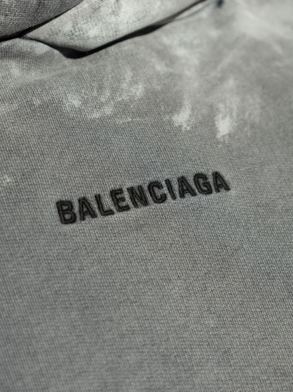 BALENCIAGA Medium Fit Hoodie with Embroidered Logo