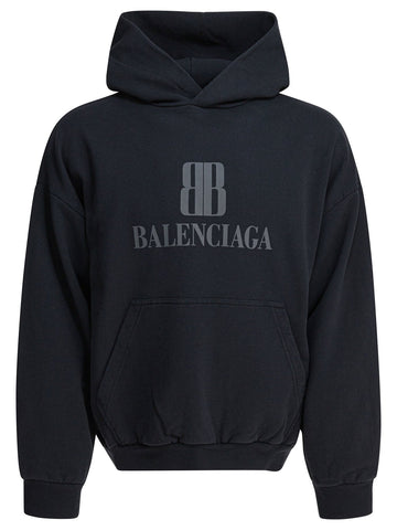 BALENCIAGA Medium Fit Cotton Hoodie