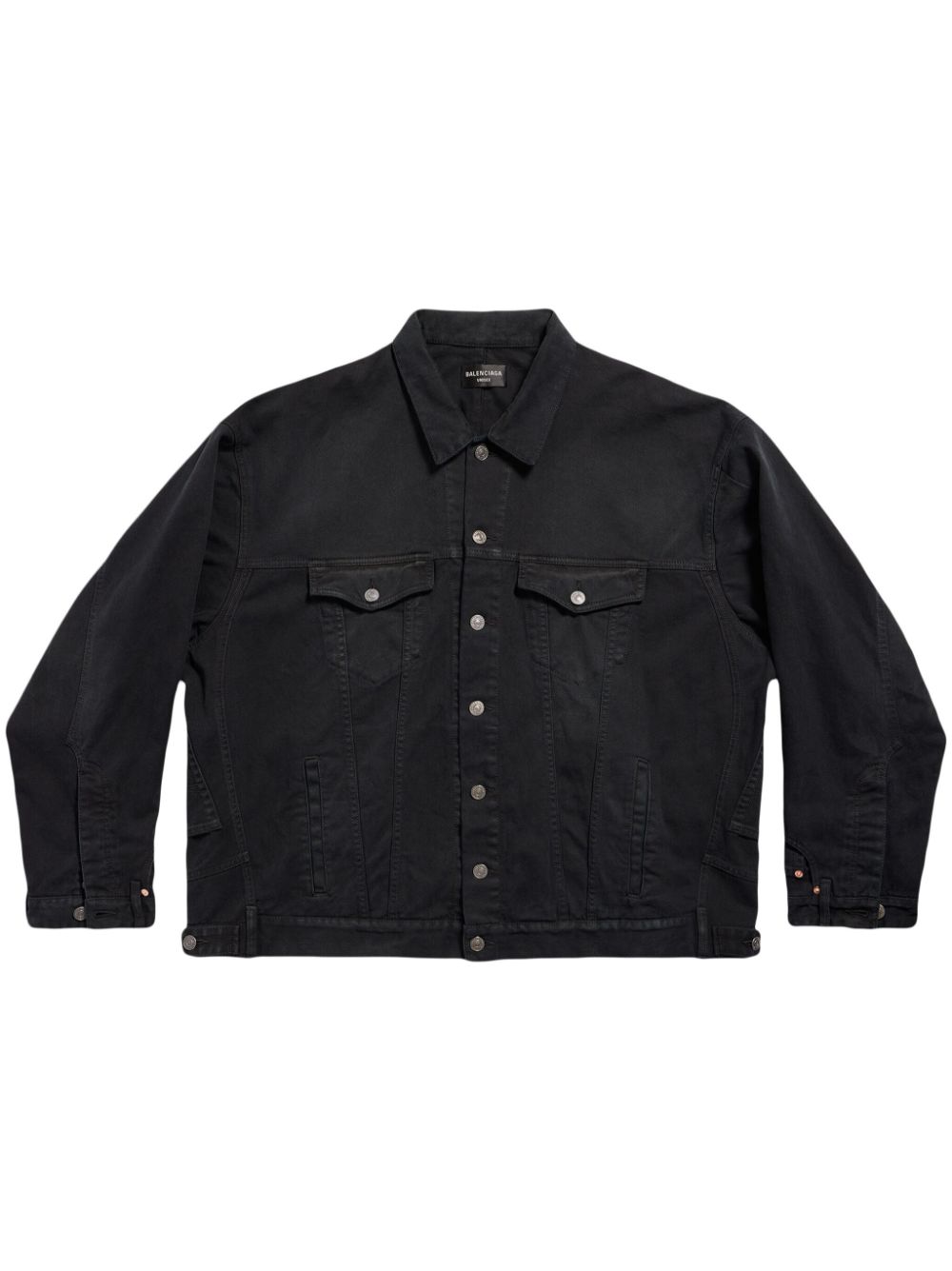 BALENCIAGA Deconstructed Denim Jacket - Men's Classic Fit