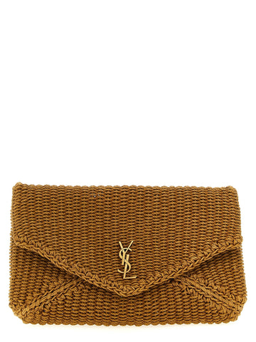 Saint Laurent Women 'Envelope' Large Clutch Bag