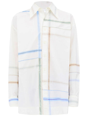 BOTTEGA VENETA Embroidered Poplin Shirt for Women - SS24