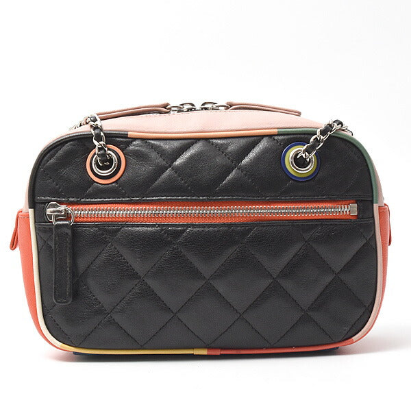 Chanel Lambskin Matelassé Chain Shoulder Bag 23 series