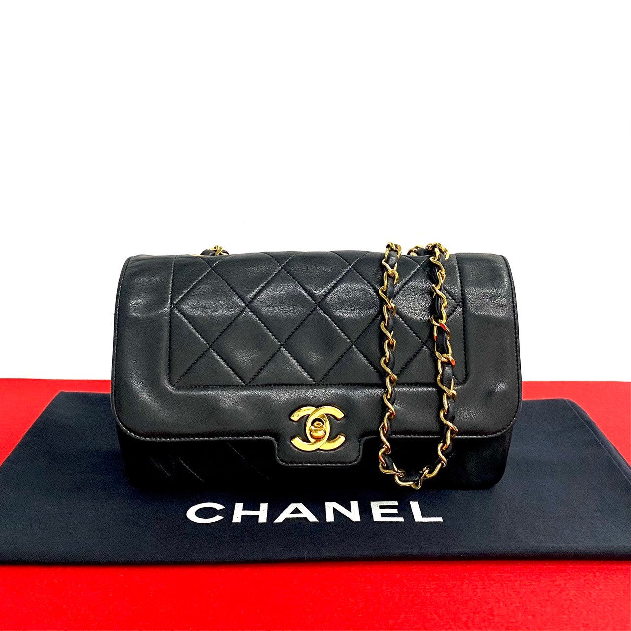 Chanel Matelassé Lambskin Shoulder Bag