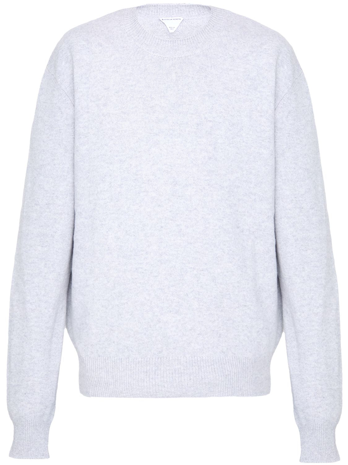 BOTTEGA VENETA Melange Stretch Cashmere Blend Sweater for Men