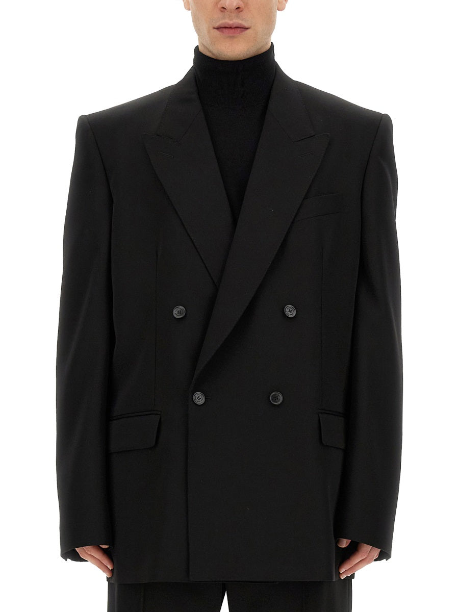 BALENCIAGA Regular Fit Wool Jacket - Size M