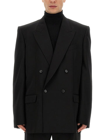BALENCIAGA Regular Fit Wool Jacket - Size M