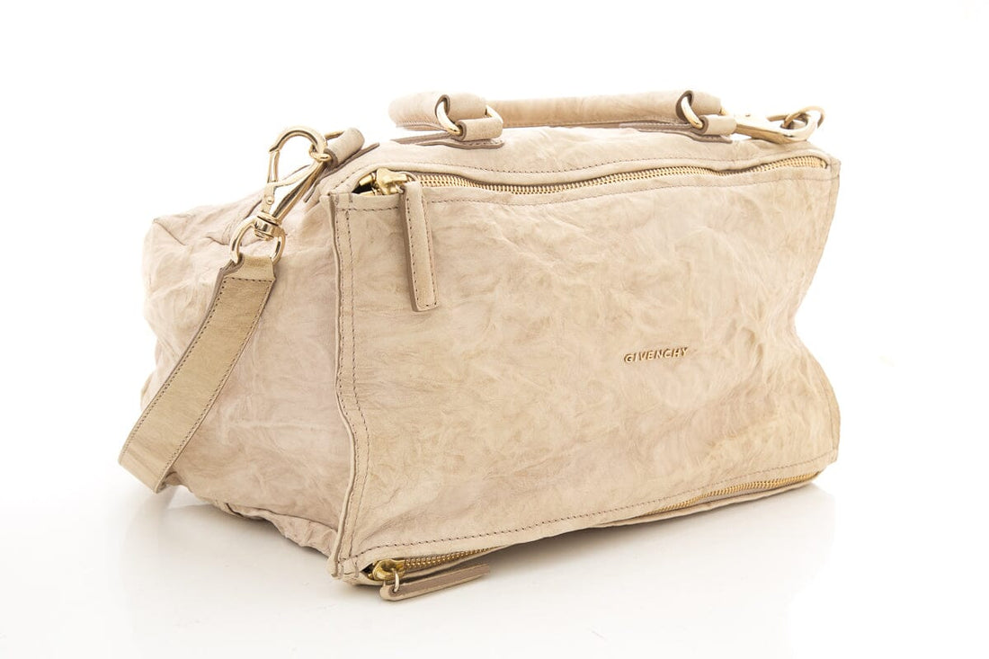 Givenchy Nude Tumbled Pandora Shoulder Bag