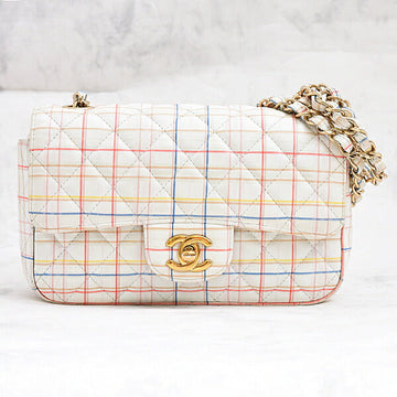 Chanel Leather Matelasse Chain Shoulder Bag