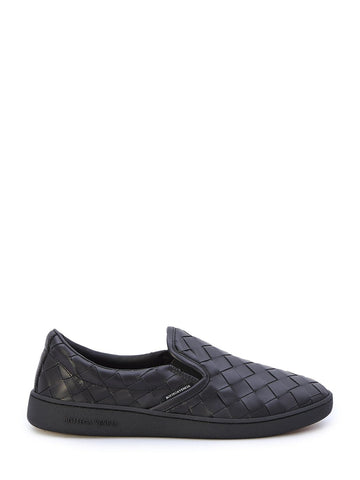 BOTTEGA VENETA Sawyer Leather Slip-On Sneakers for Men