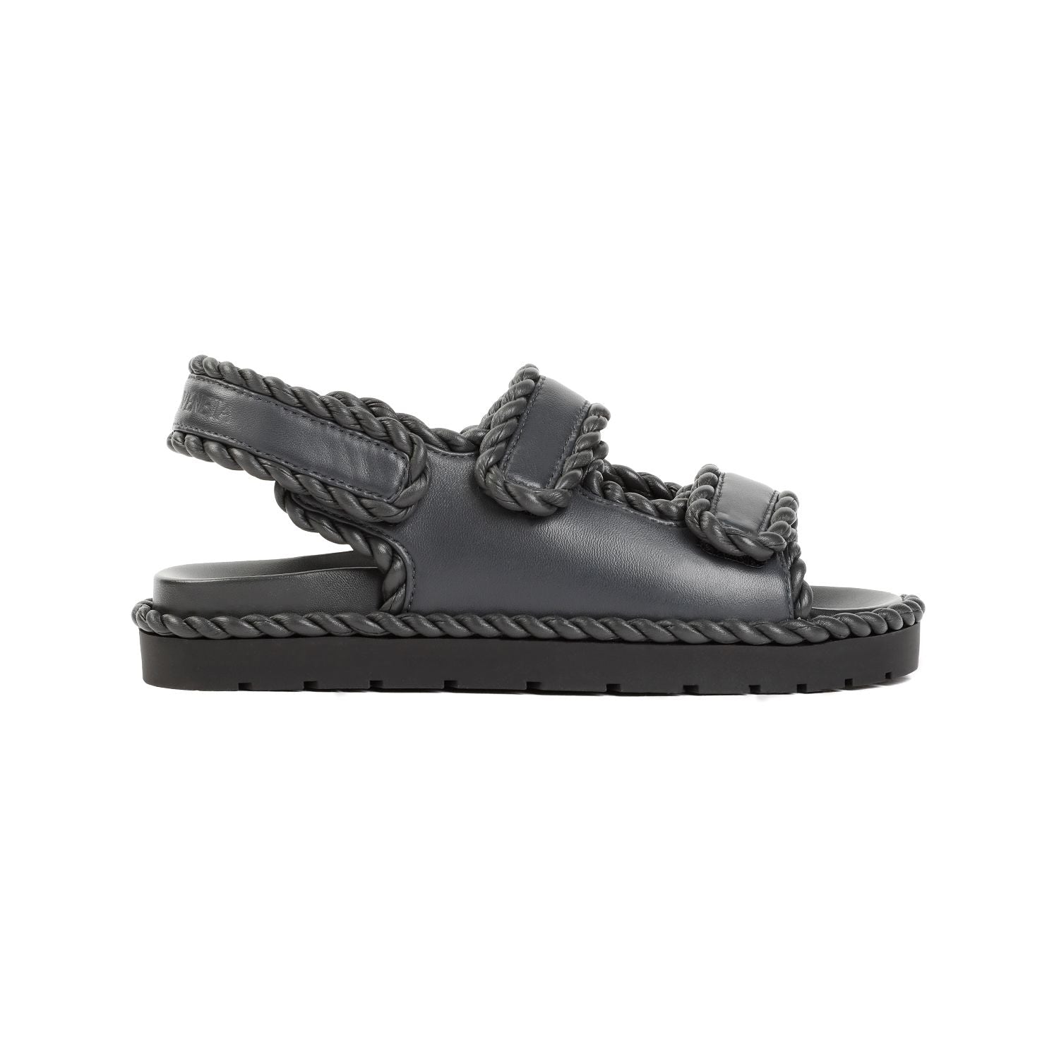 BOTTEGA VENETA Fashionable Flat Sandals with Velcro Strap