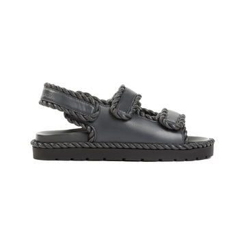BOTTEGA VENETA Fashionable Flat Sandals with Velcro Strap
