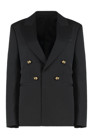 BOTTEGA VENETA Double-Breasted Wool Blazer for Women