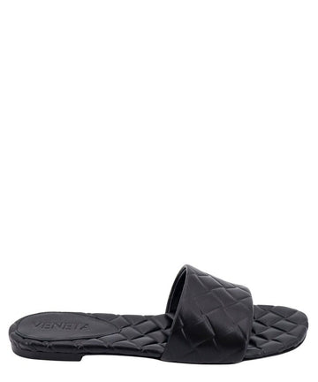 BOTTEGA VENETA Leather Ballerina Style Slippers for Women