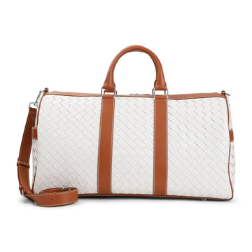 BOTTEGA VENETA Classic Intrecciato Duffle Handbag - Medium Size