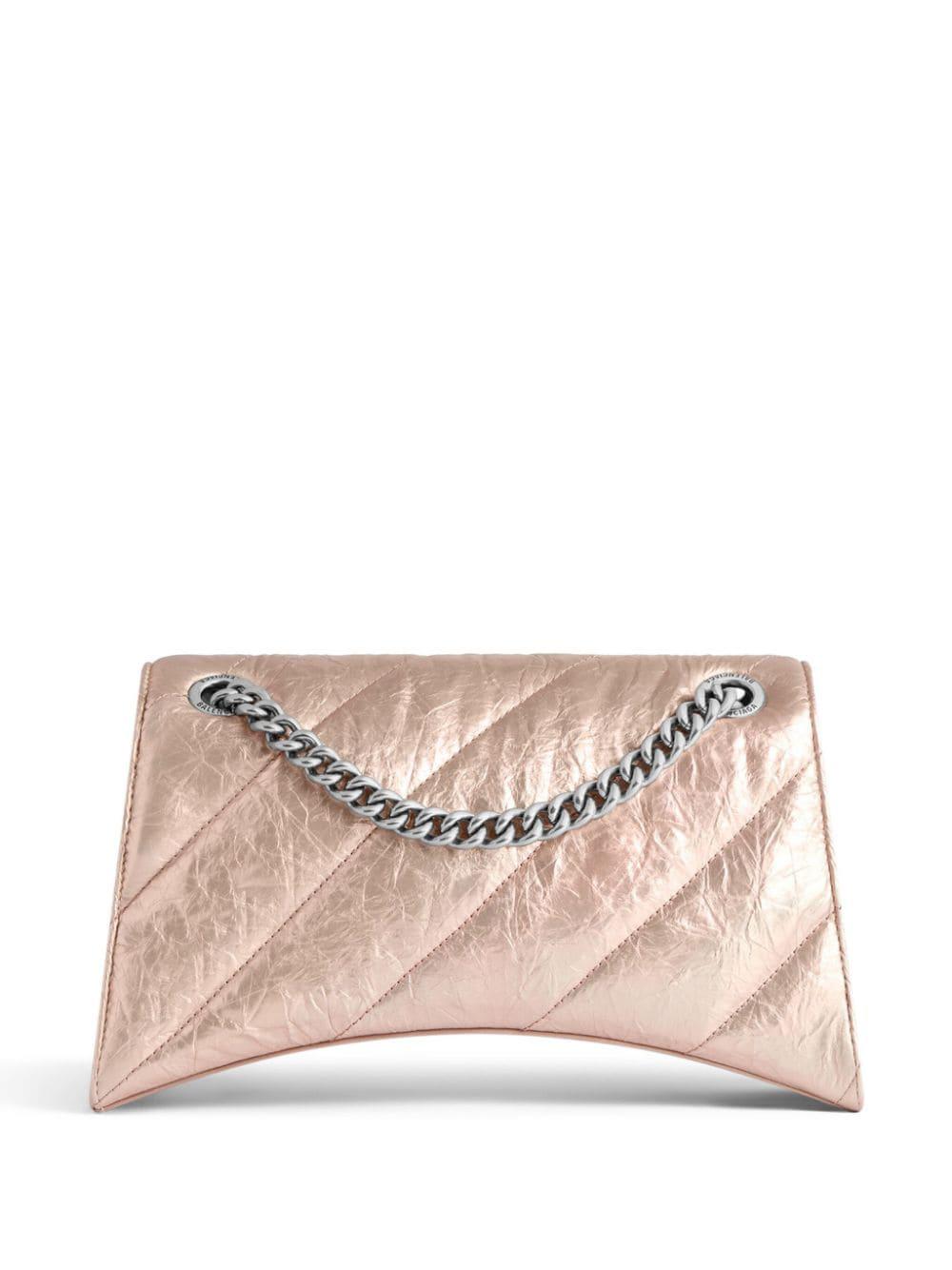 BALENCIAGA Mini Crush Chain Crossbody Bag