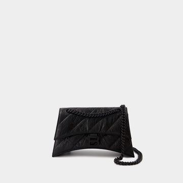 BALENCIAGA Crush Chain S Mini Shoulder Handbag