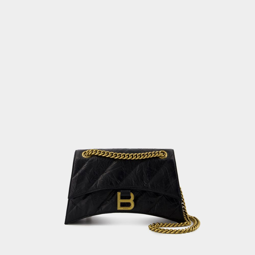 BALENCIAGA Mini Crush Chain S Shoulder Handbag