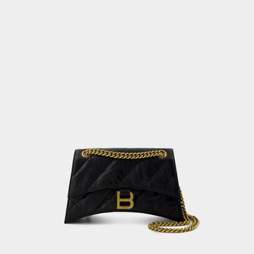 BALENCIAGA Mini Crush Chain S Shoulder Handbag