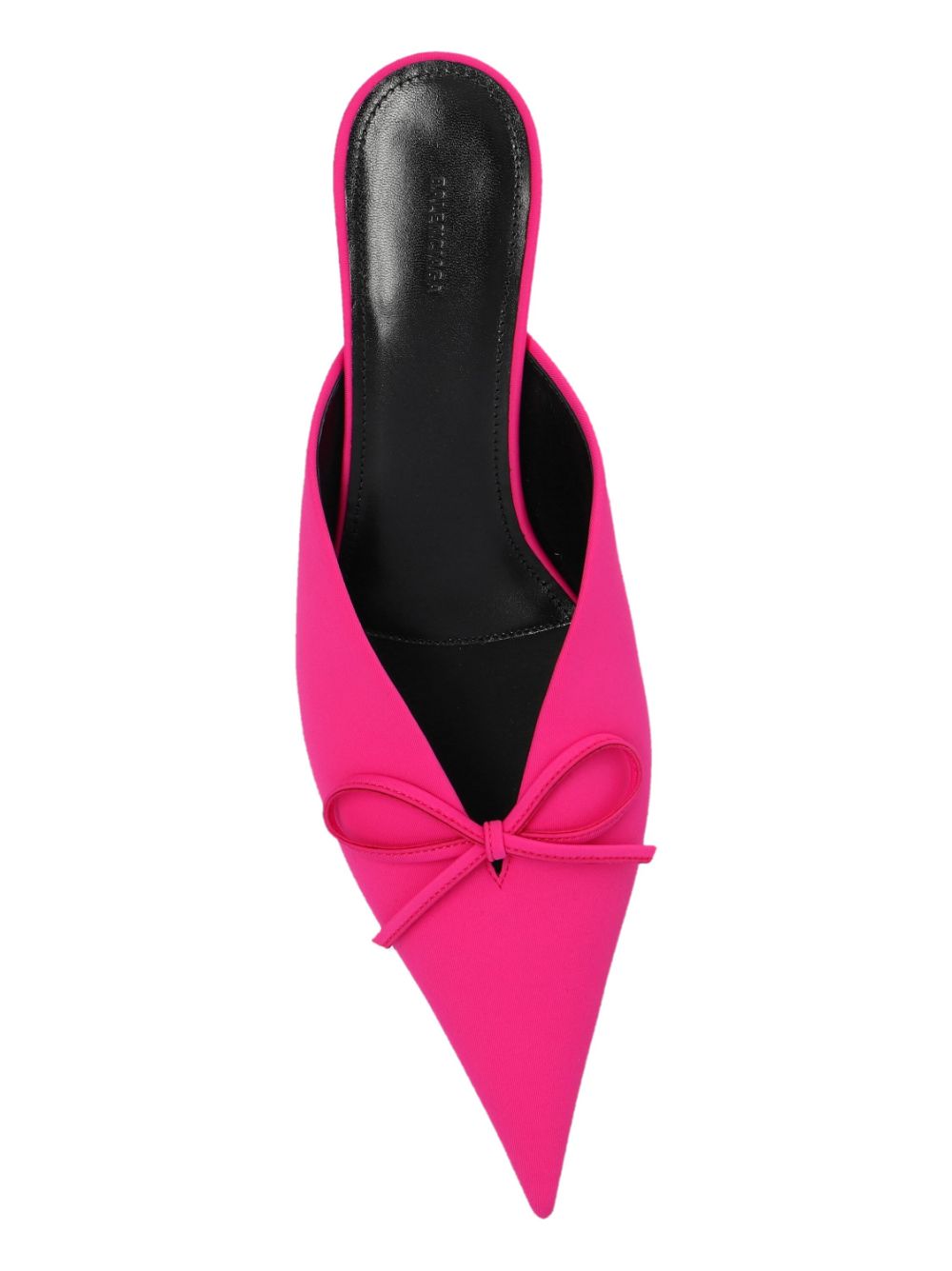 BALENCIAGA Bow Detailing Pointed Toe Mini Sandals