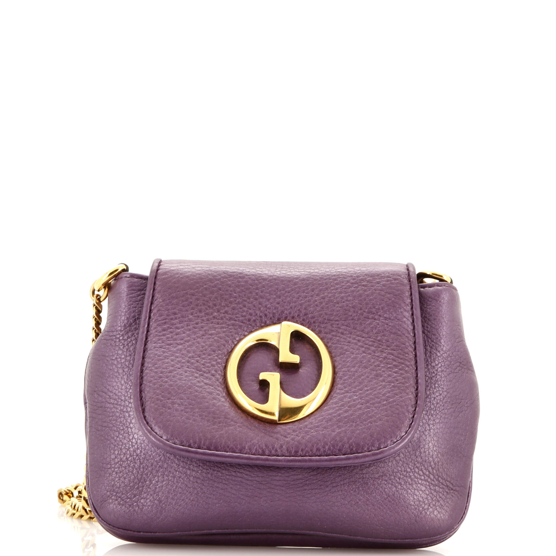 1973 Chain Shoulder Bag Leather Small