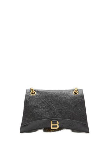 BALENCIAGA Crush Chain Mini Shoulder Handbag