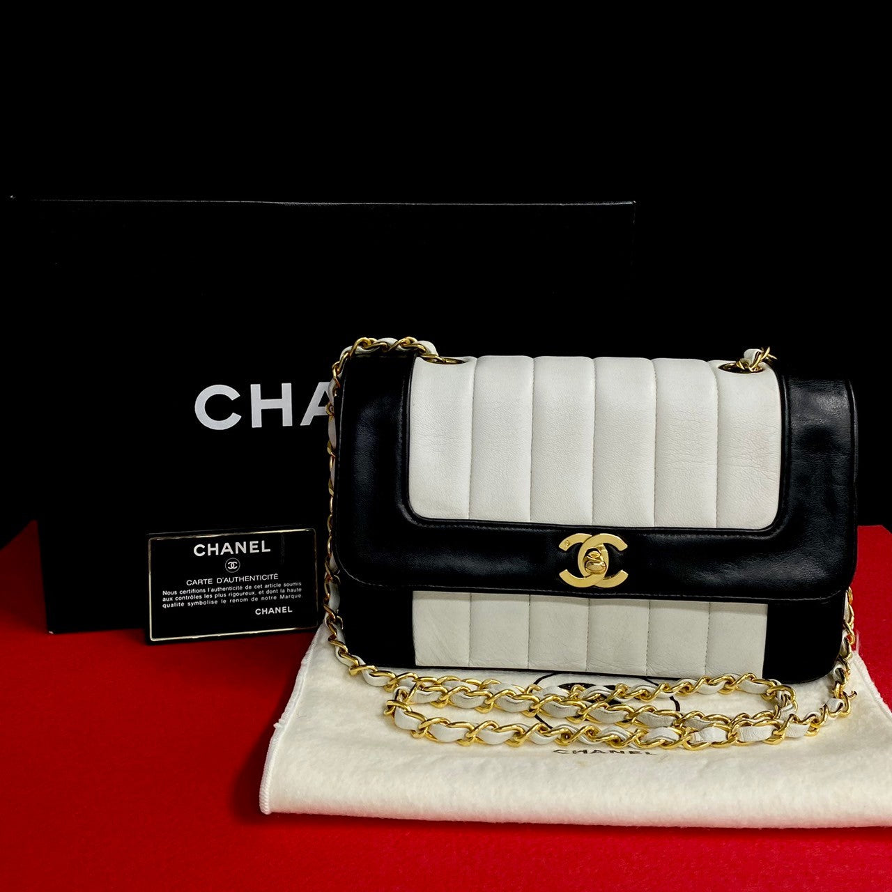 Chanel Lambskin Shoulder Bag