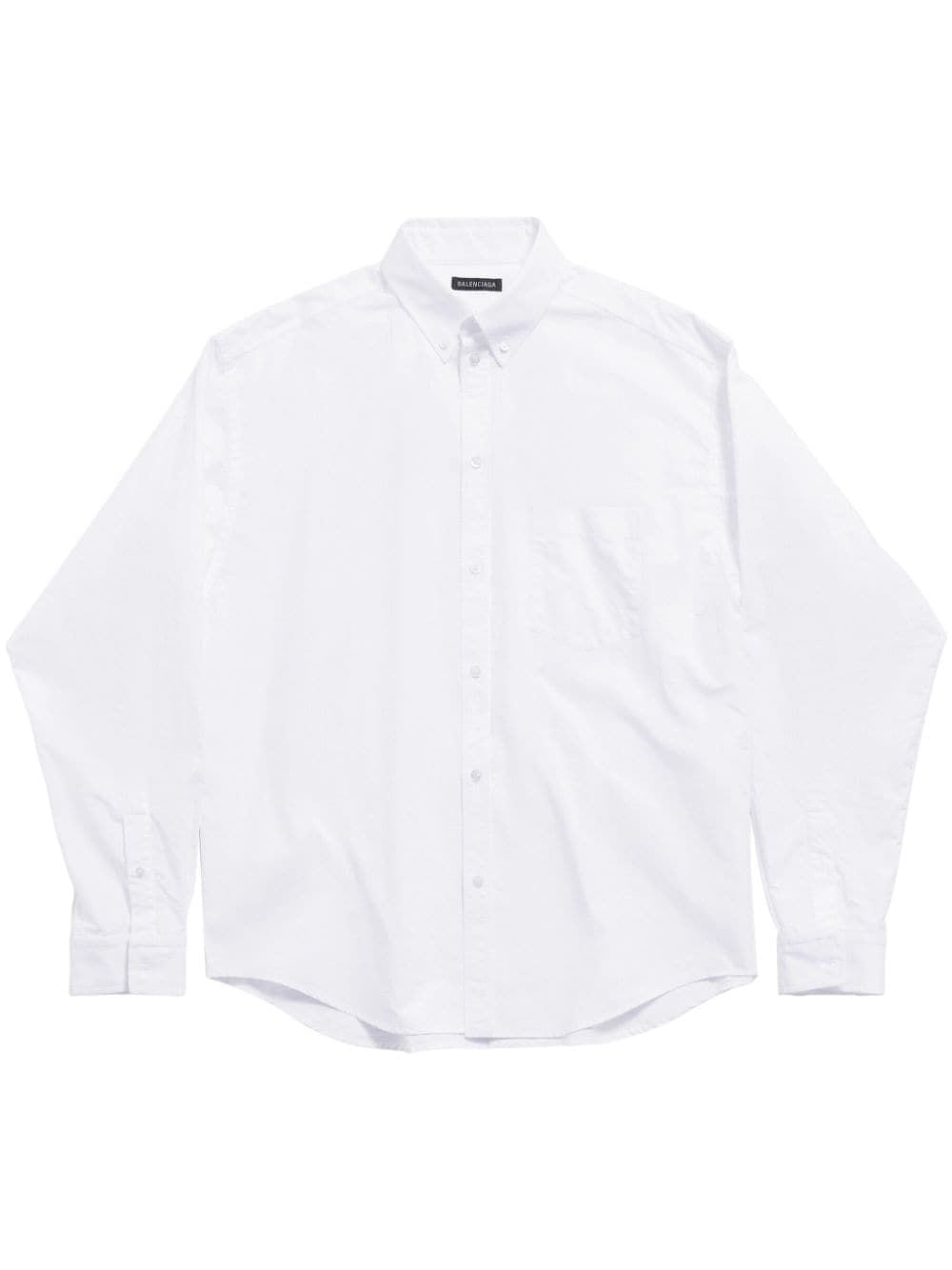 BALENCIAGA Long Sleeve Oversized Fit Shirt