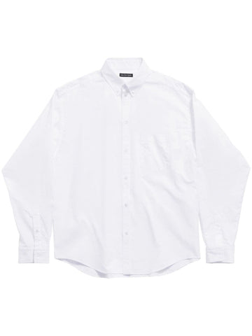 BALENCIAGA Long Sleeve Oversized Fit Shirt