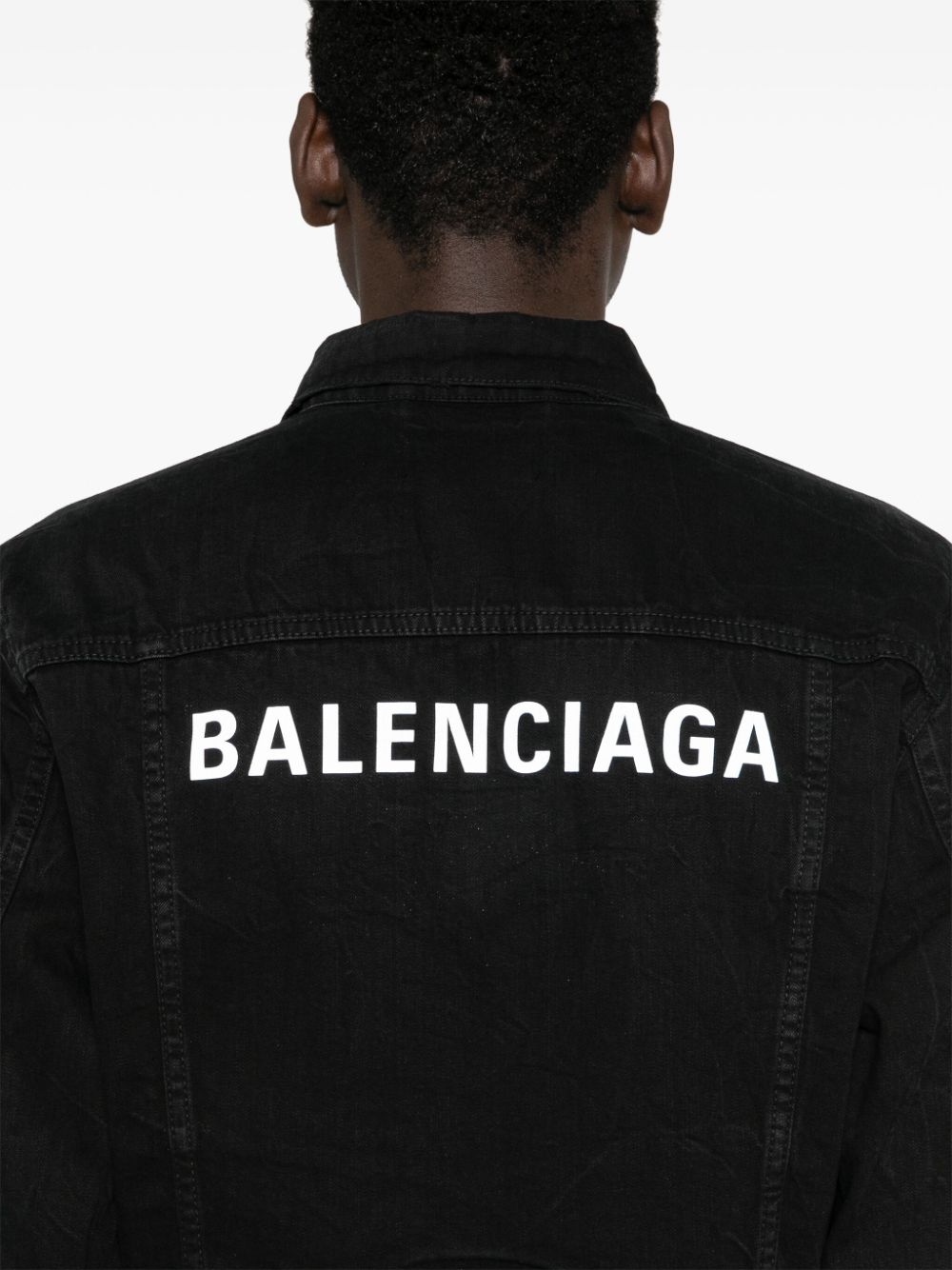 BALENCIAGA Cotton Denim Jacket for Women - SS25 Collection