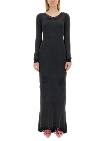 BALENCIAGA Elegant Long Dress Size S