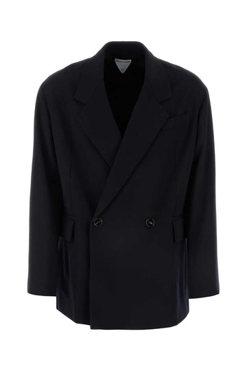BOTTEGA VENETA Midnight Wool Blazer - New Fit with Pocket