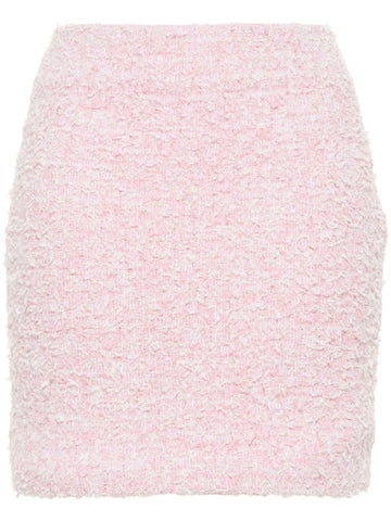 BALENCIAGA Chic Tweed Mini Skirt