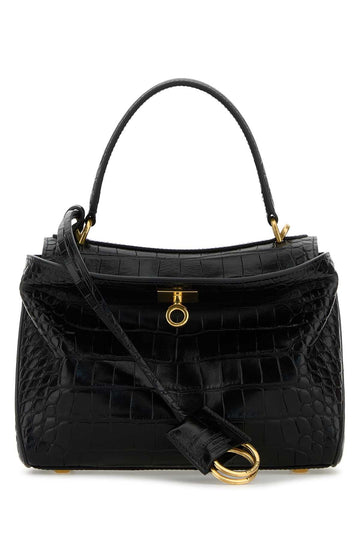 BALENCIAGA Mini Leather Rodeo Handbag