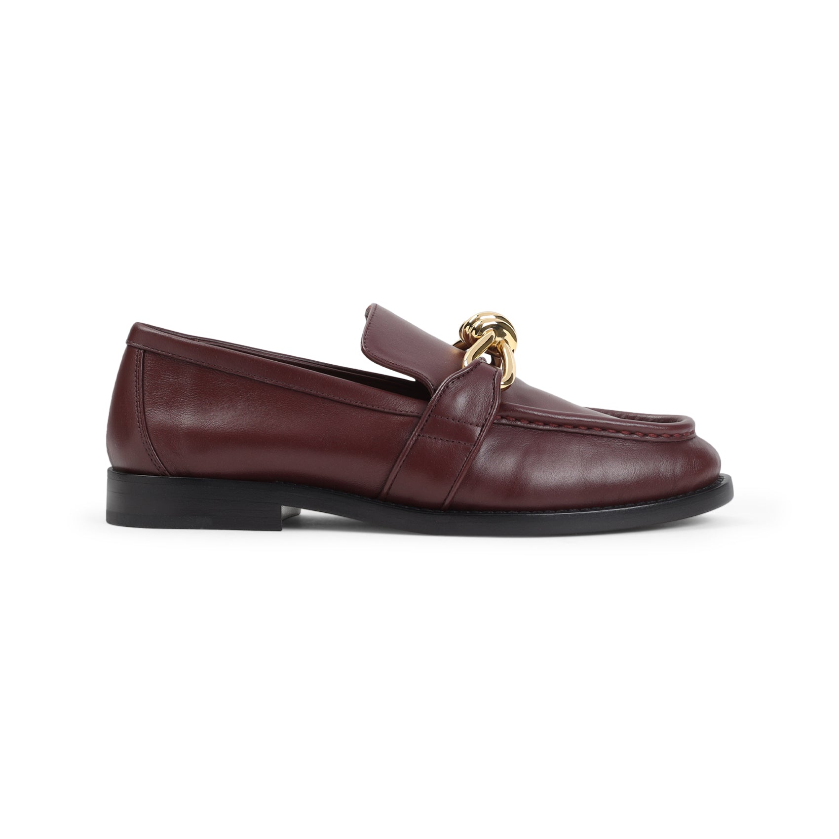 BOTTEGA VENETA Metallic Knot Loafer